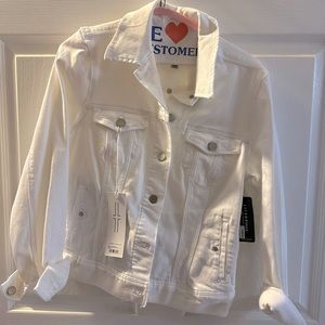 White Liverpool jacket